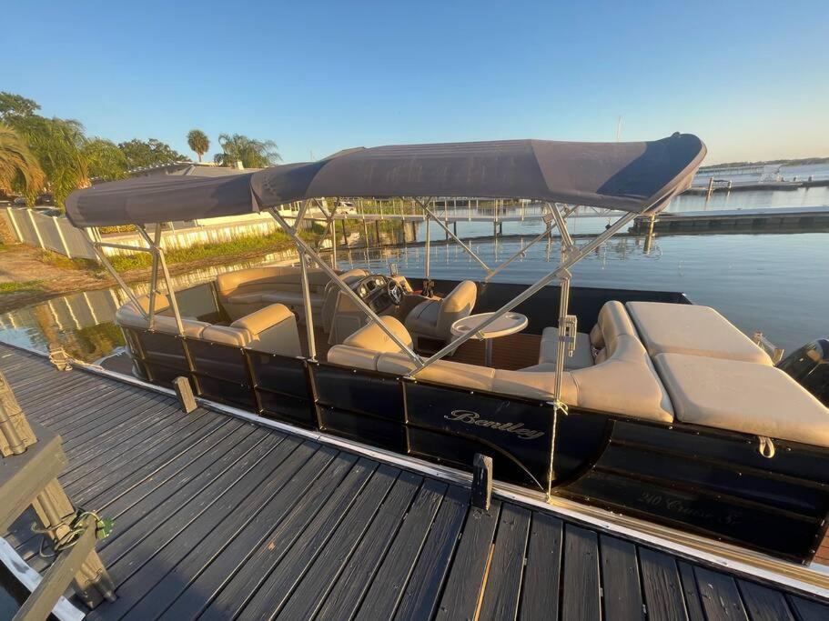 Lakefront Duplex With Pontoon Boat 3 Bed House Mount Dora Exterior photo